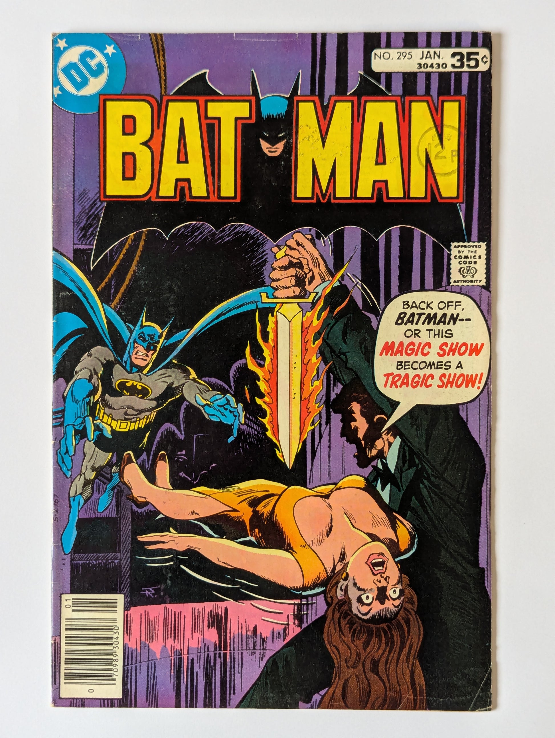 Batman #295 DC Comic Book