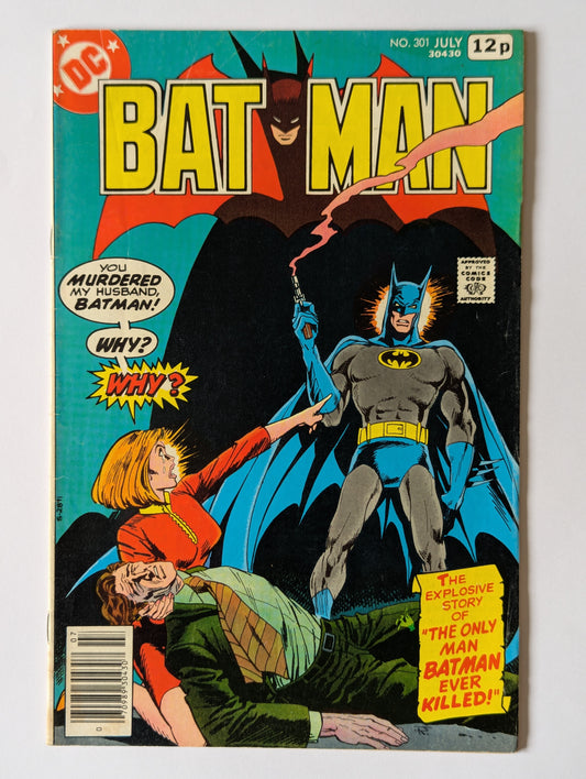 Batman #301 DC Comic Book