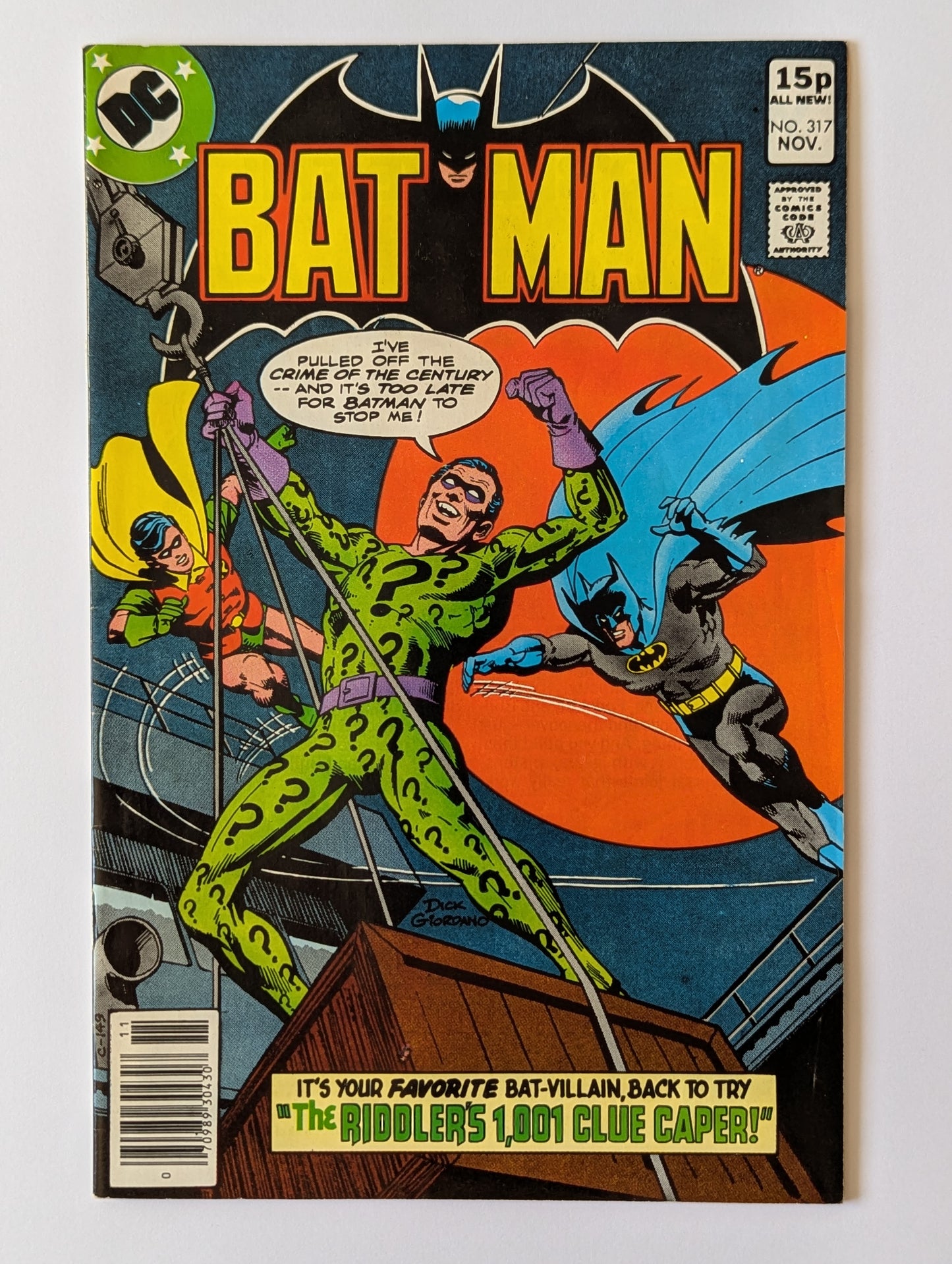 Batman #317 DC Comic Book