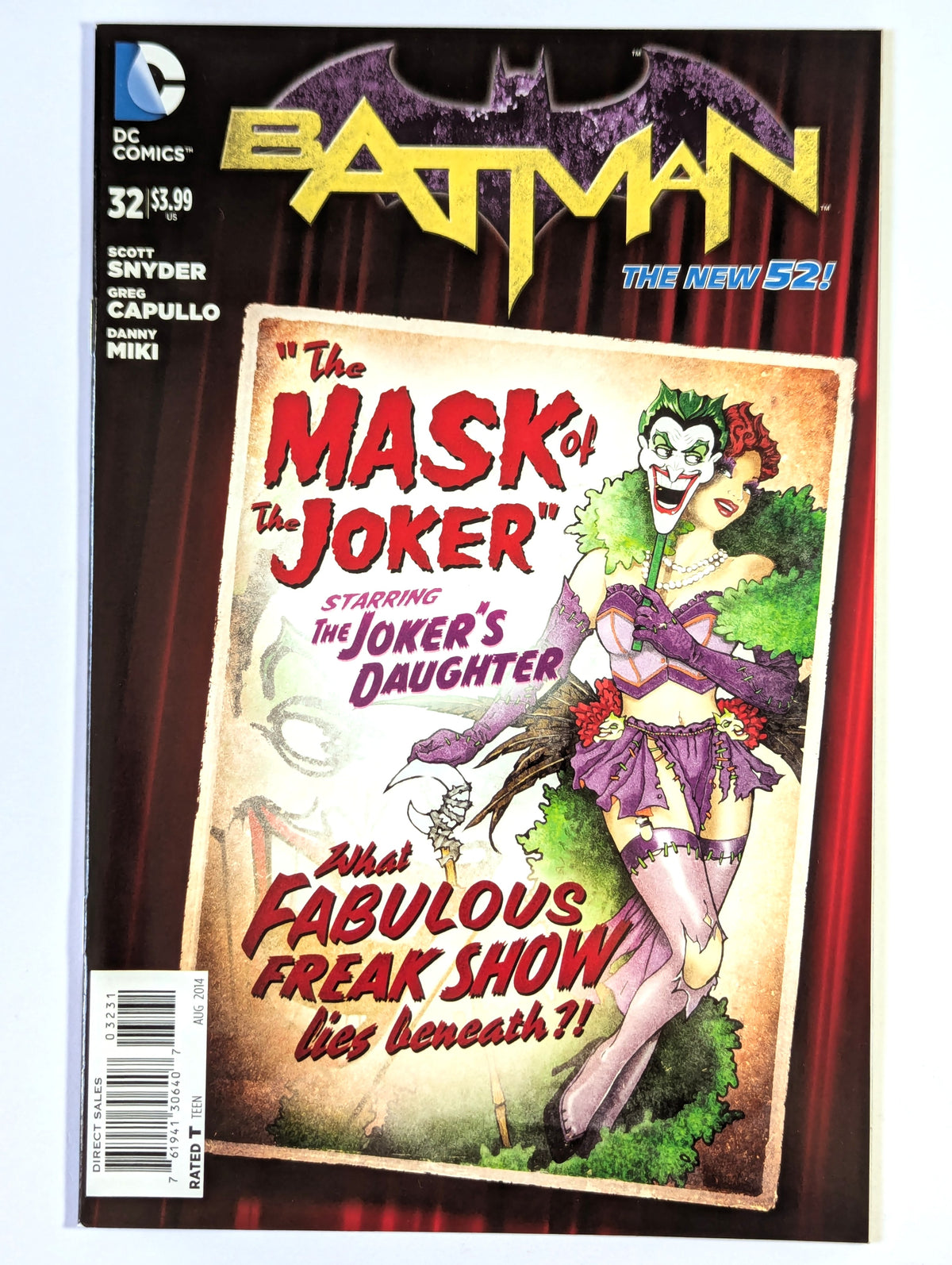 Batman #32 Variant 2011 Series DC Comic Book