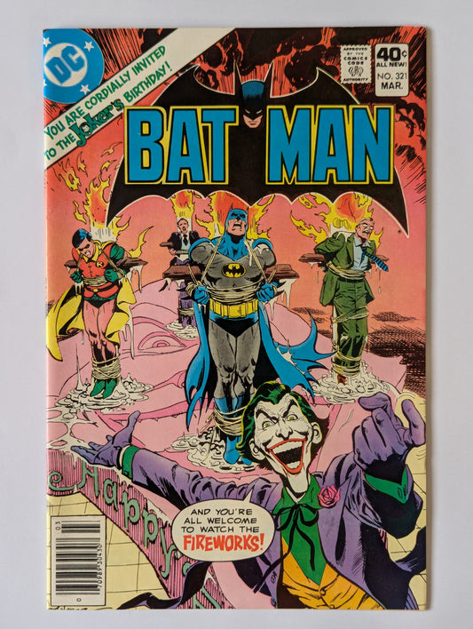 Batman #321 DC Comic Book