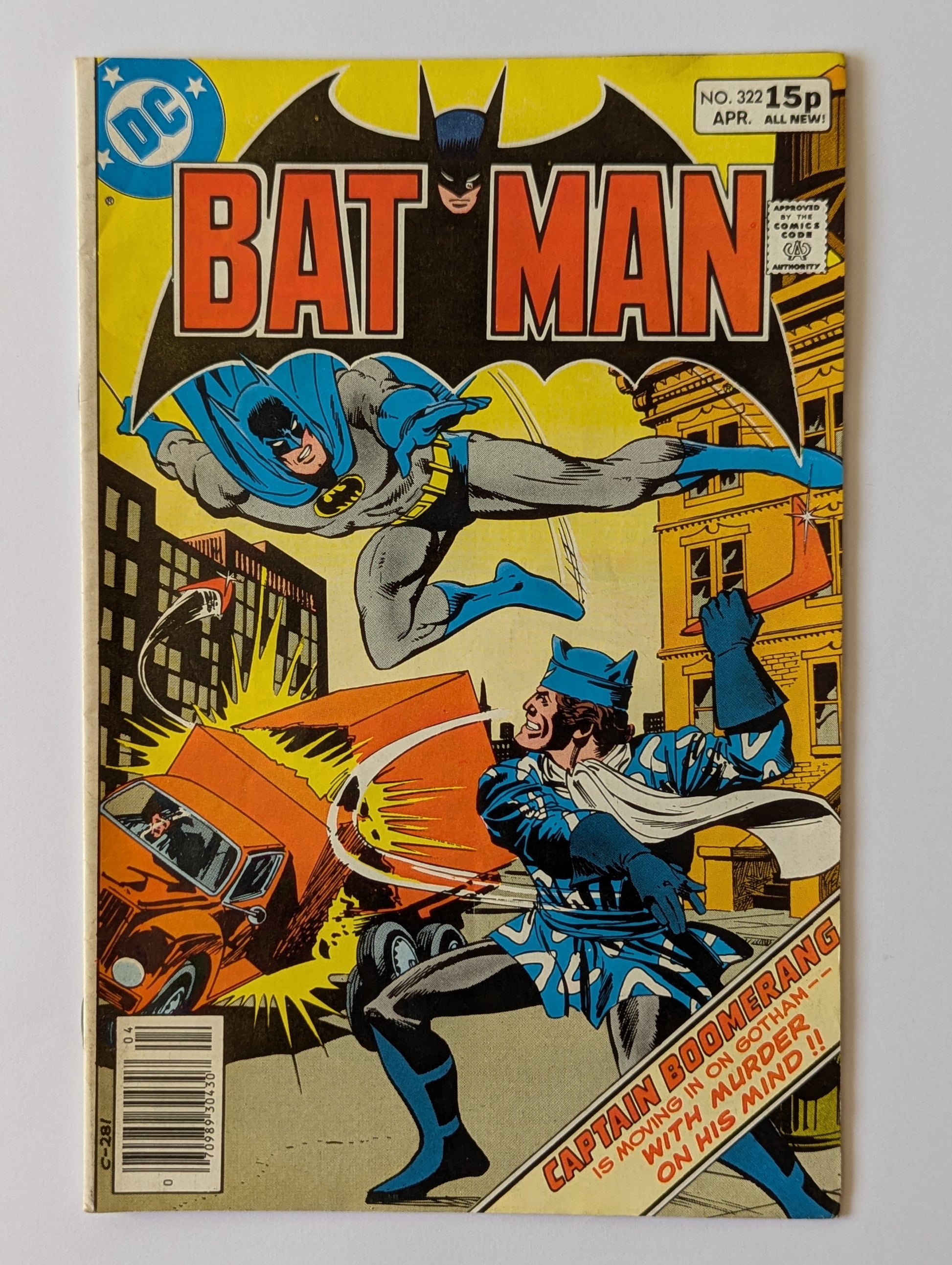 Batman #322 DC Comic Book