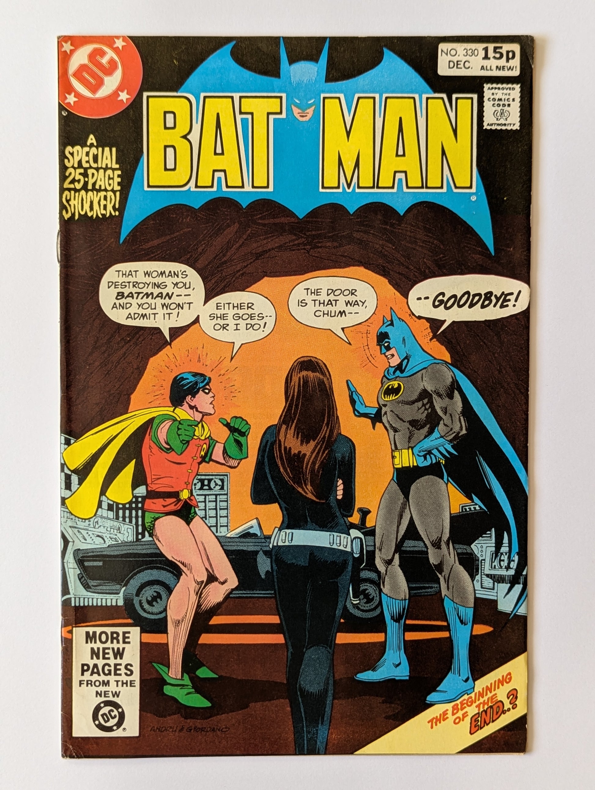 Batman #330 DC Comic Book