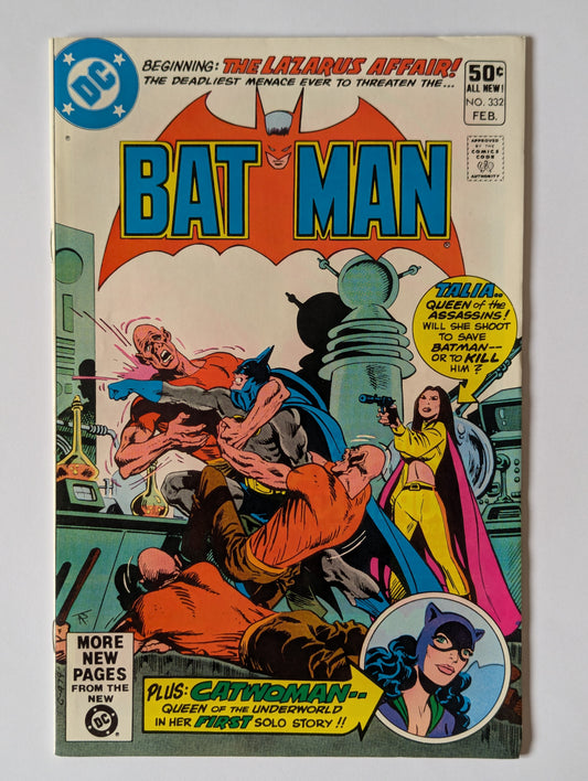 Batman #332 DC Comic Book