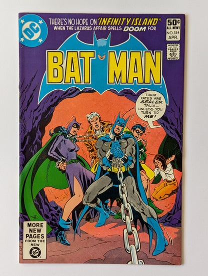 Batman #334 DC Comic Book
