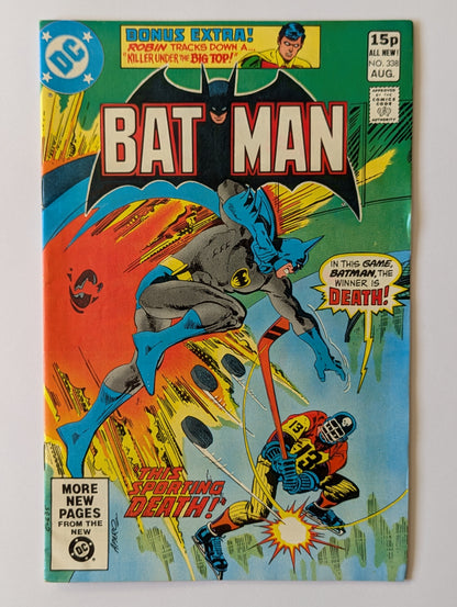 Batman #338 DC Comic Book