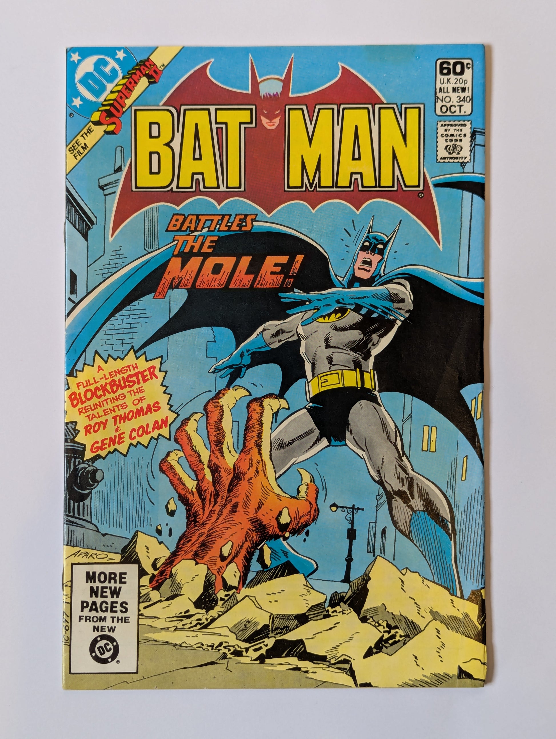 Batman #340 DC Comic Book