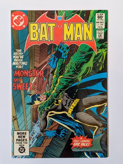 Batman #344 DC Comic Book