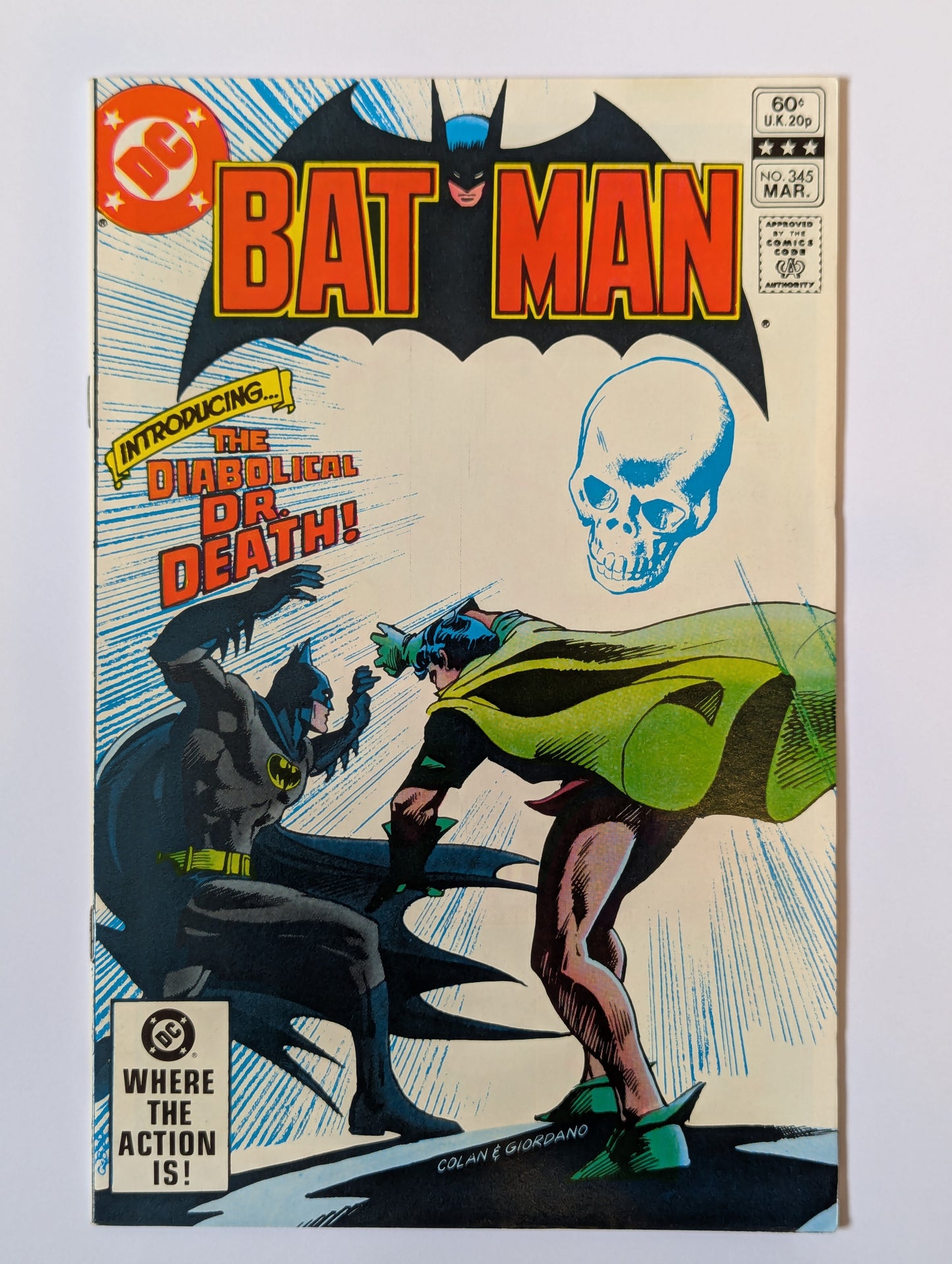 Batman #345 DC Comic Book