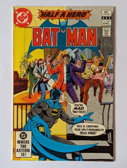 Batman #346 DC Comic Book