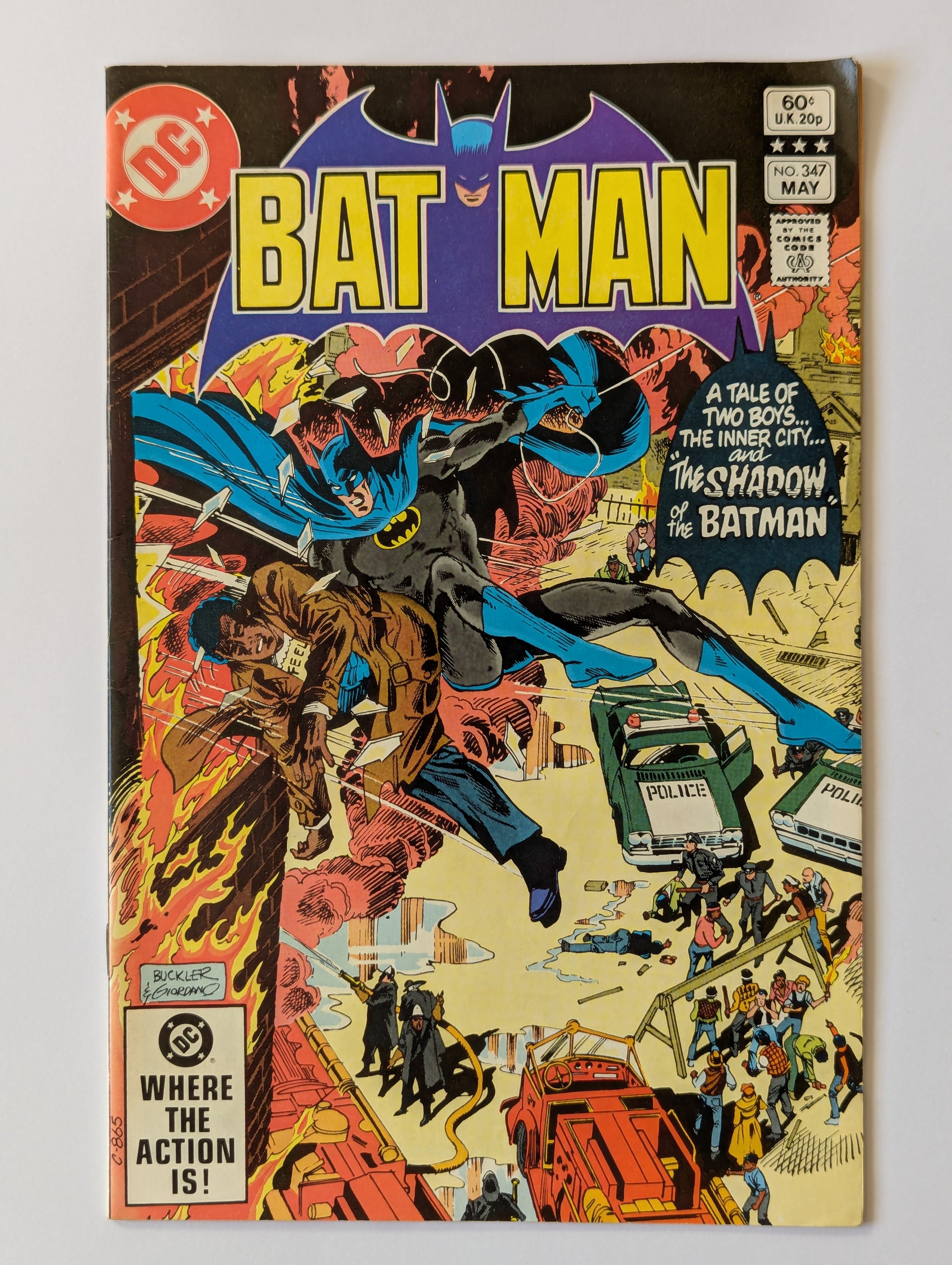 Batman #347 DC Comic Book