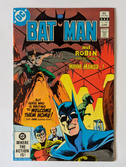 Batman #348 DC Comic Book