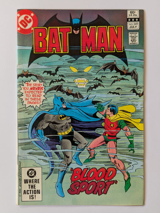 Batman #349 DC Comic Book