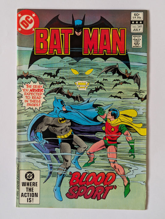 Batman #349 DC Comic Book