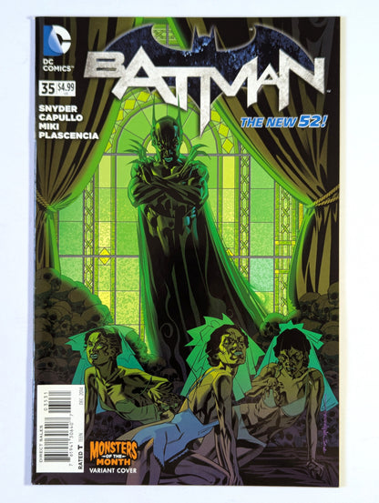 Batman #35 Variant 2011 Series DC Comic Book
