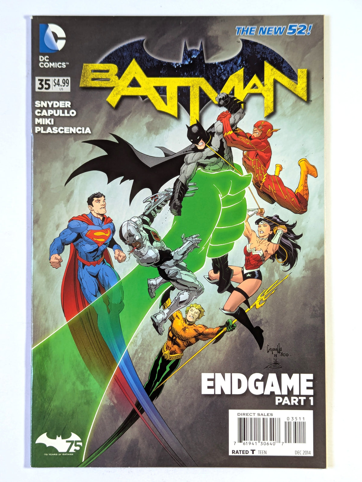 Batman #35 2011 Series DC Comic Book