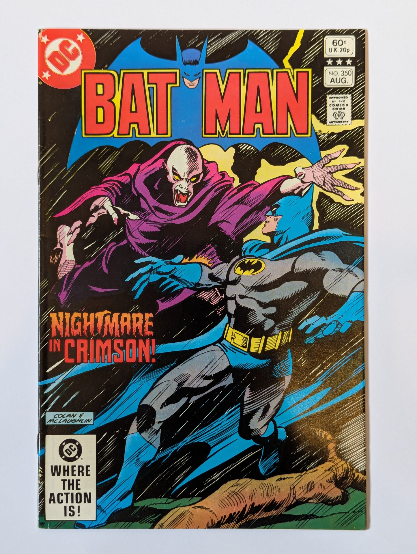 Batman #350 DC Comic Book