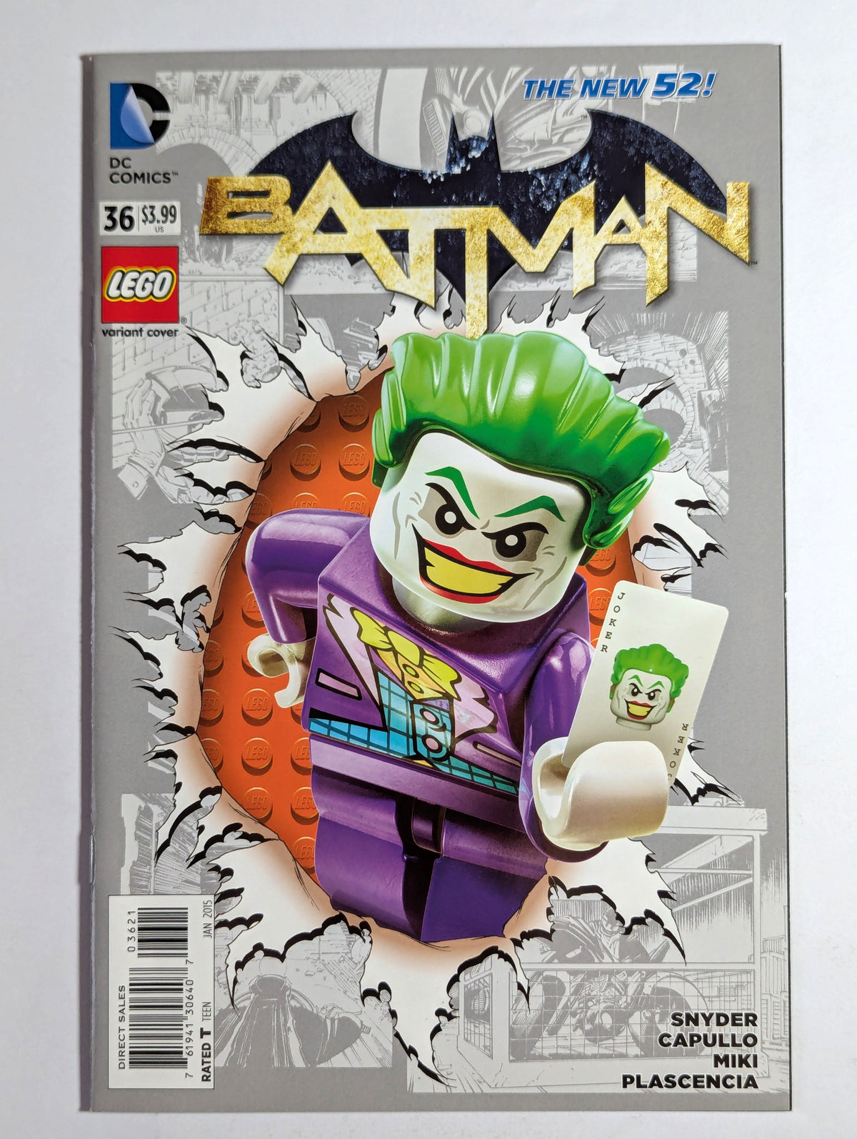 Batman #36 Variant 2011 Series DC Comic Book