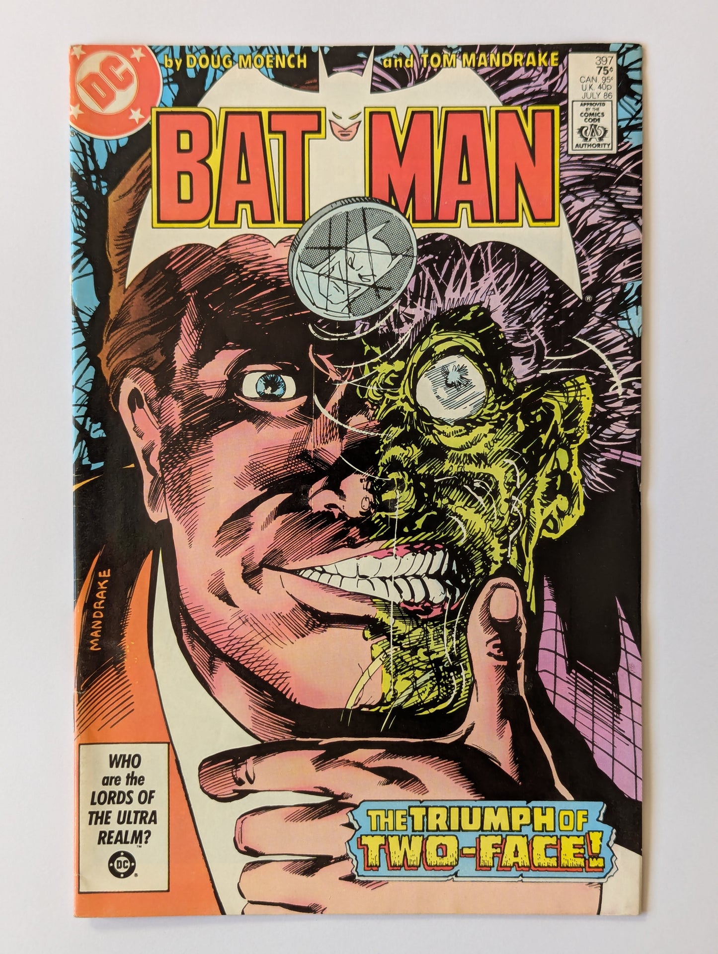 Batman #397 DC Comic Book