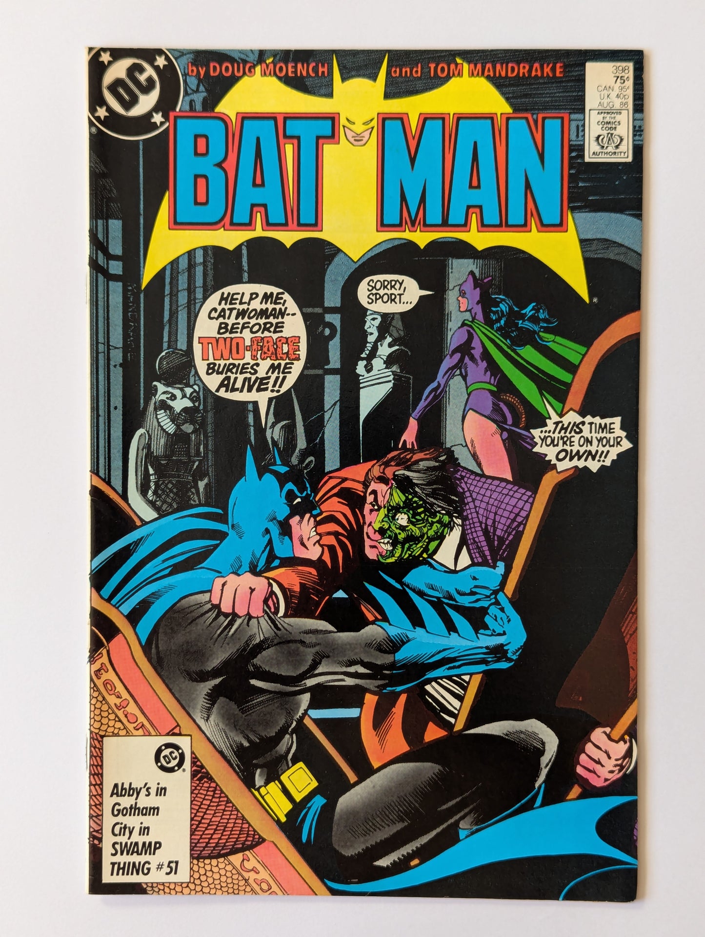 Batman #398 DC Comic Book