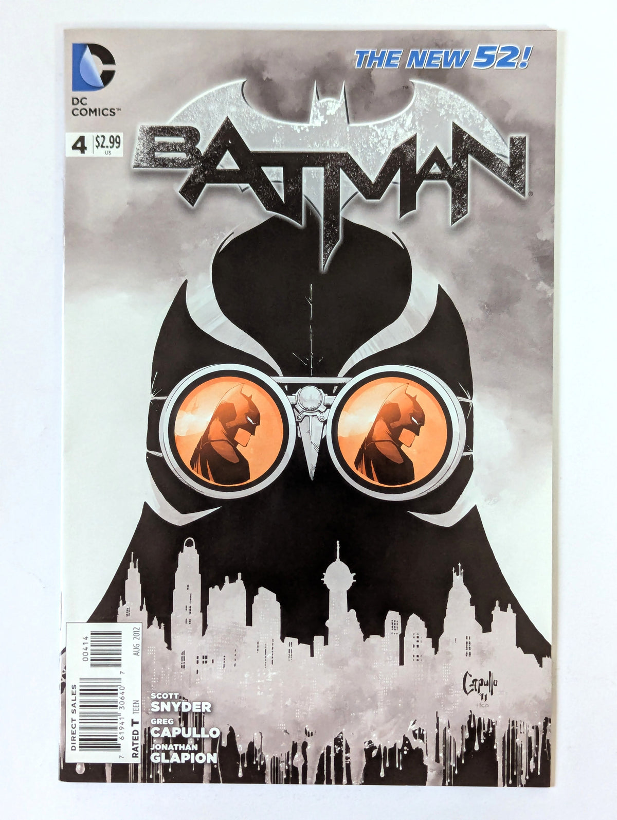Batman #4 2011 Series DC Comic Book