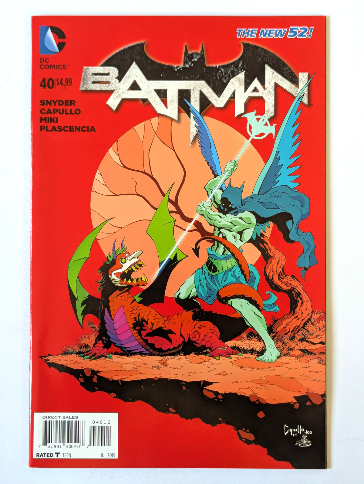 Batman #40 2011 Series DC Comic Book