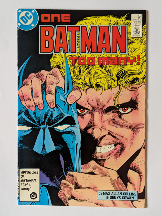 Batman #403 DC Comic Book