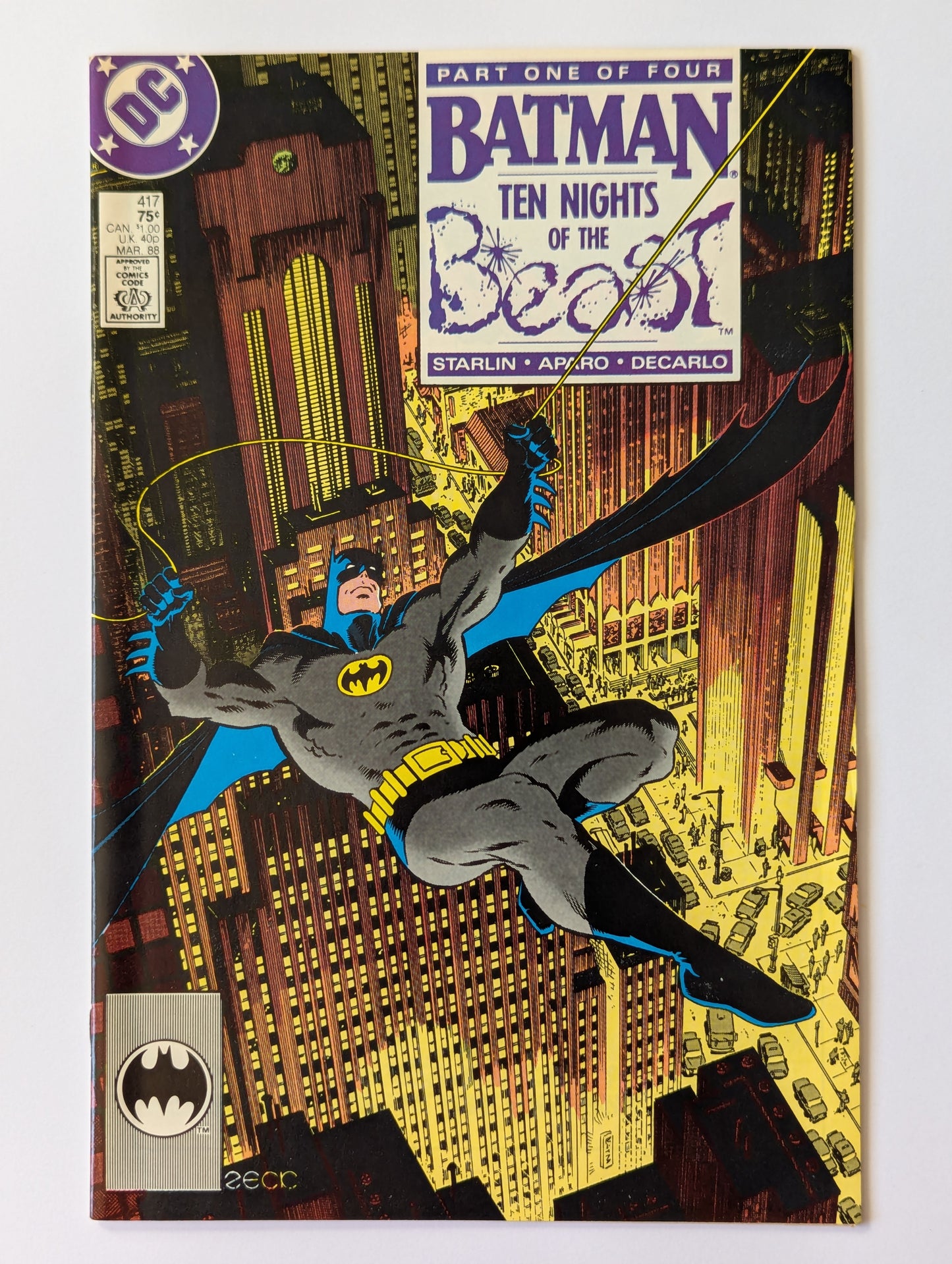 Batman #417 DC Comic Book