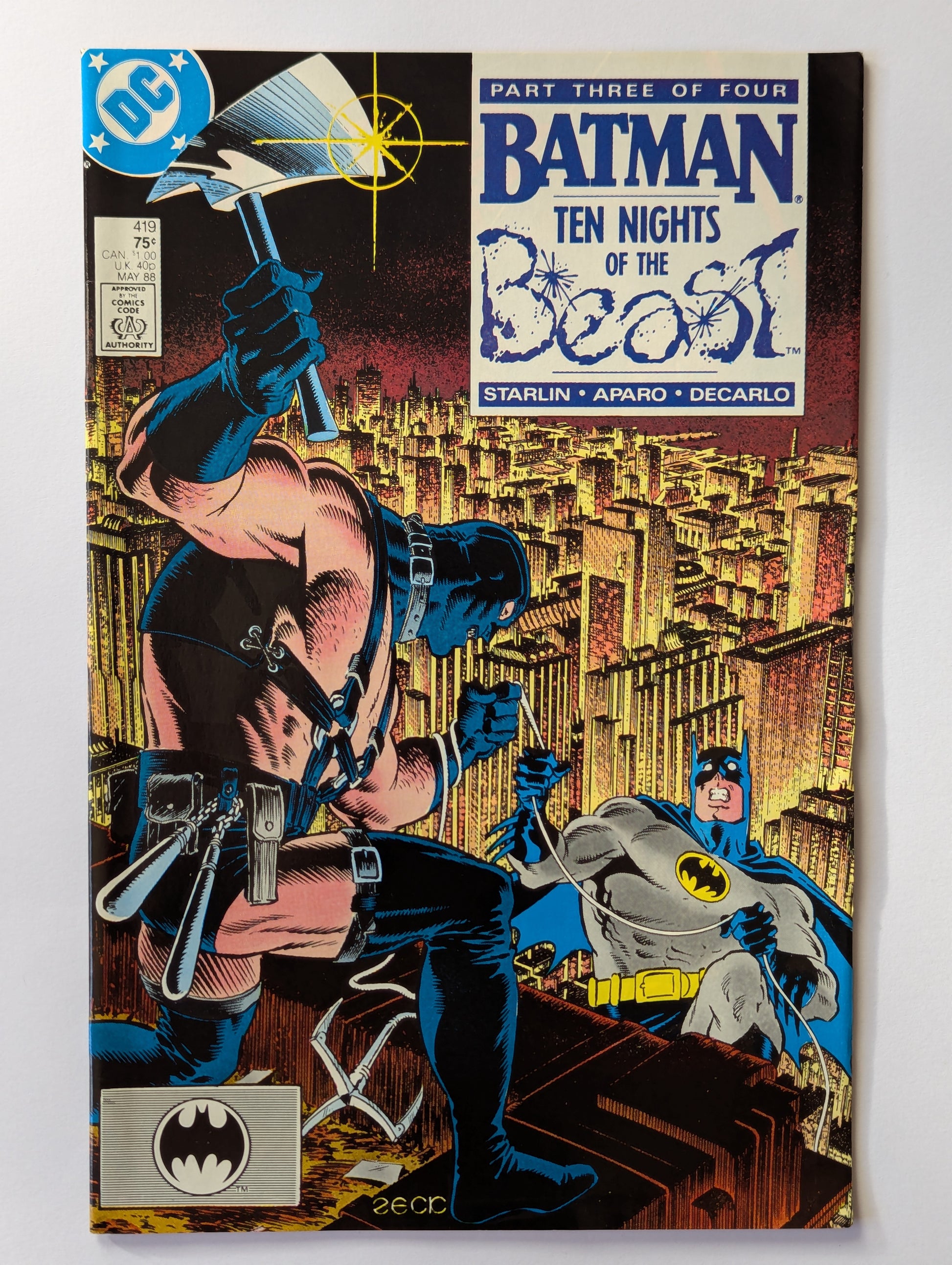 Batman #419 DC Comic Book