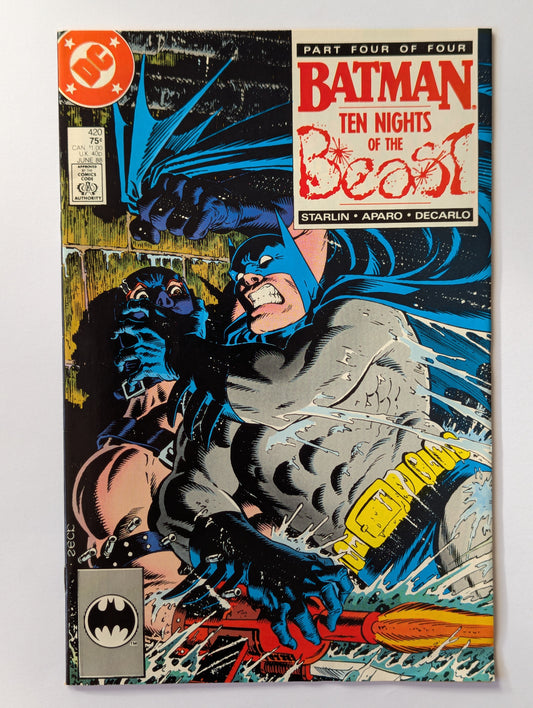 Batman #420 DC Comic Book