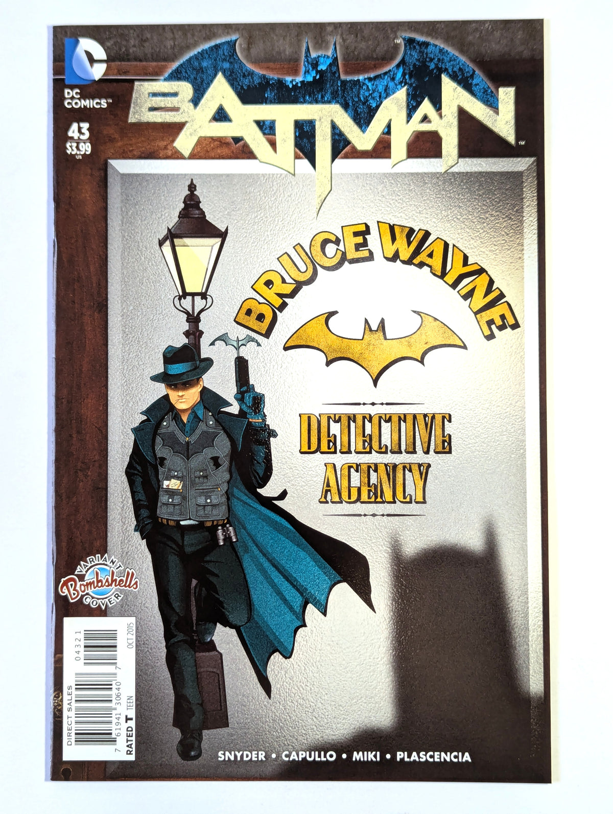 Batman #43 Variant 2011 Series DC Comic Book
