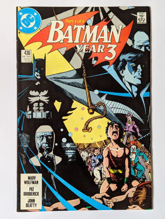 Batman #436 DC Comic Book
