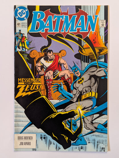 Batman #481 DC Comic Book