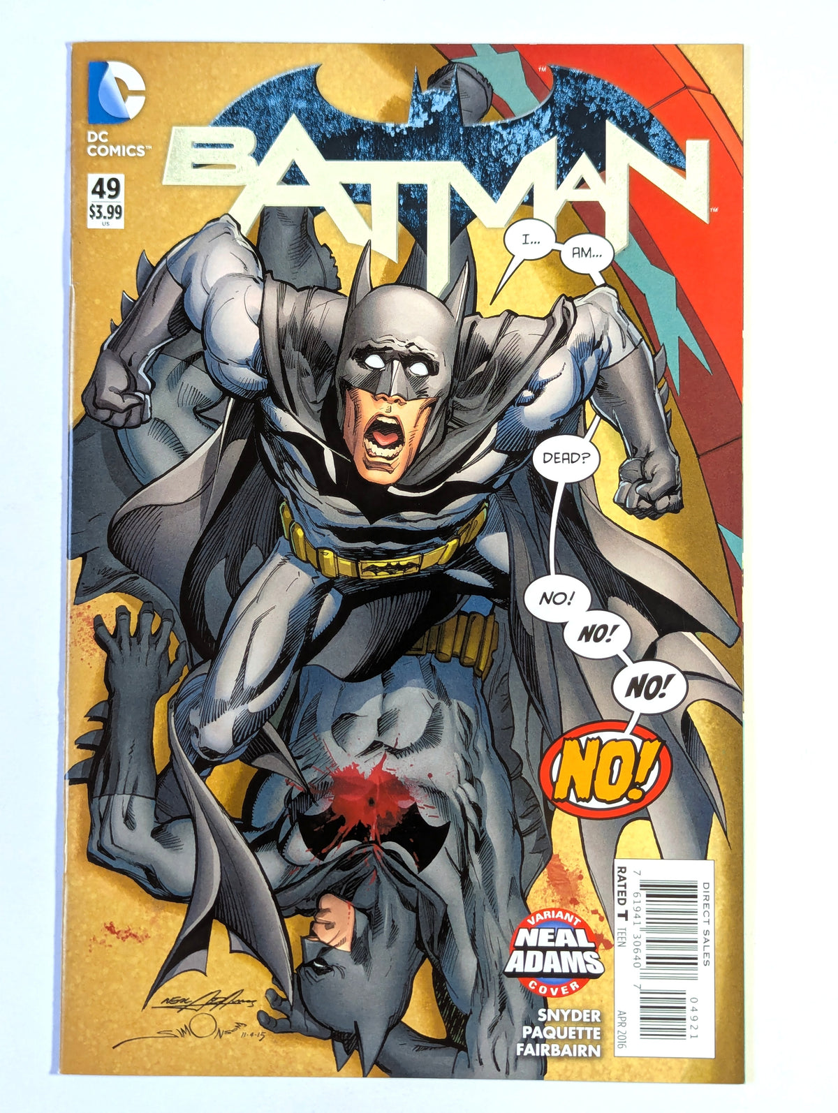 Batman #49 2011 Series DC Comic Book