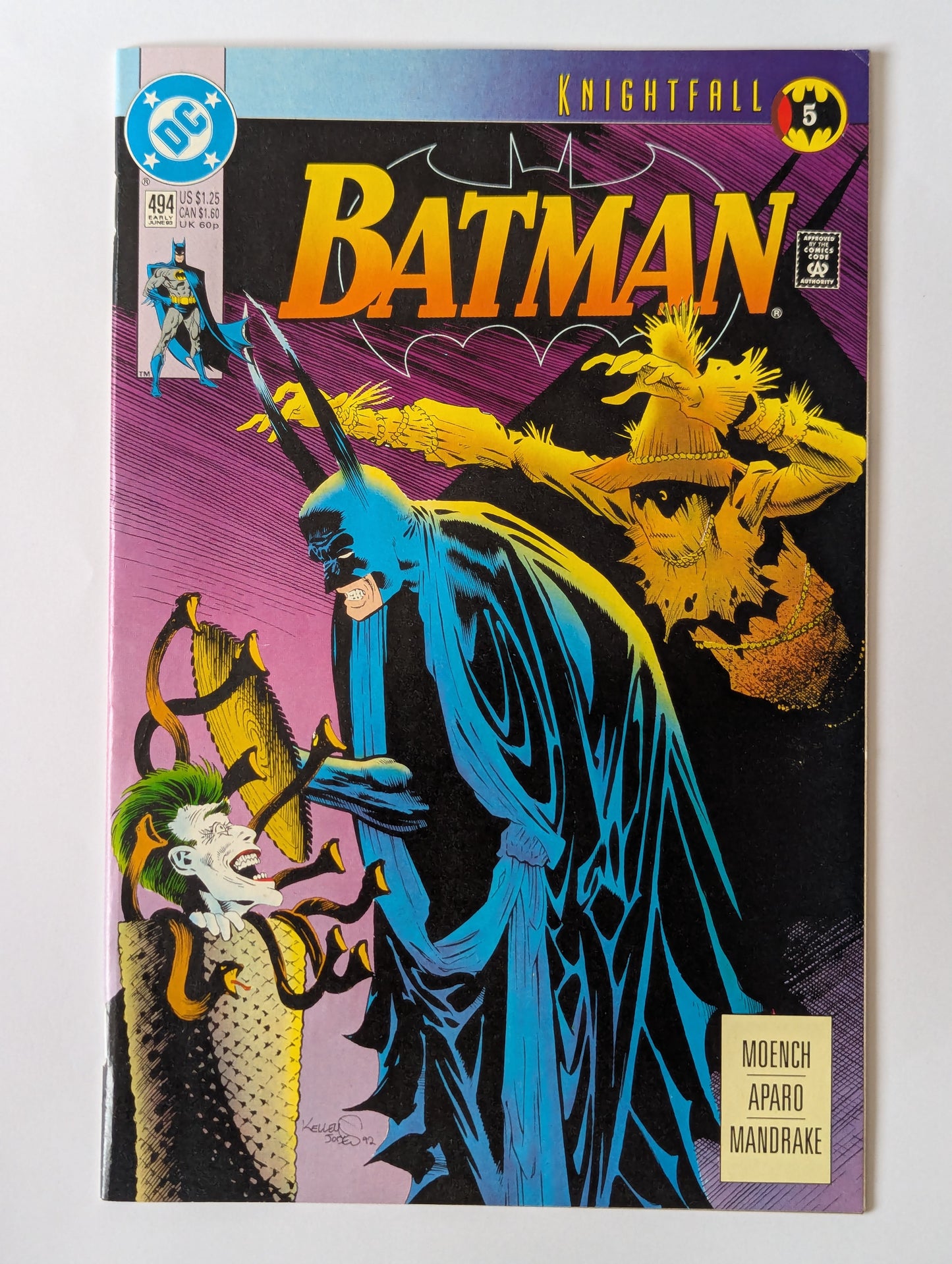 Batman #494 DC Comic Book