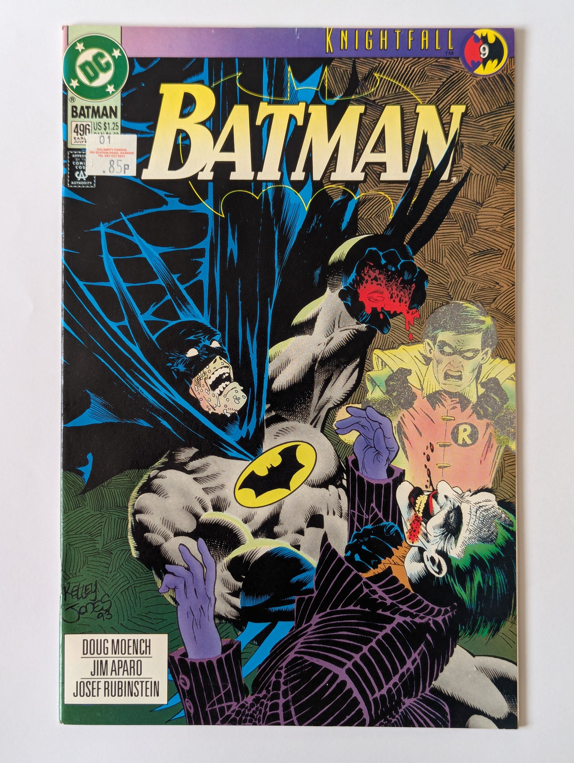 Batman #496 DC Comic Book