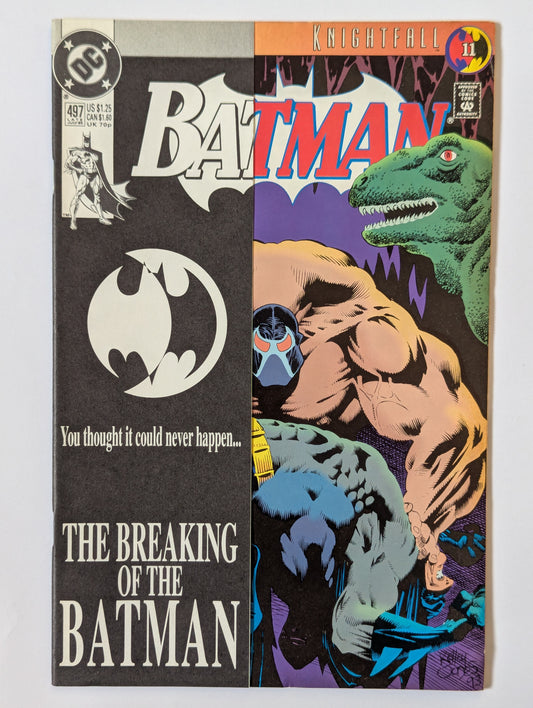 Batman #497 DC Comic Book
