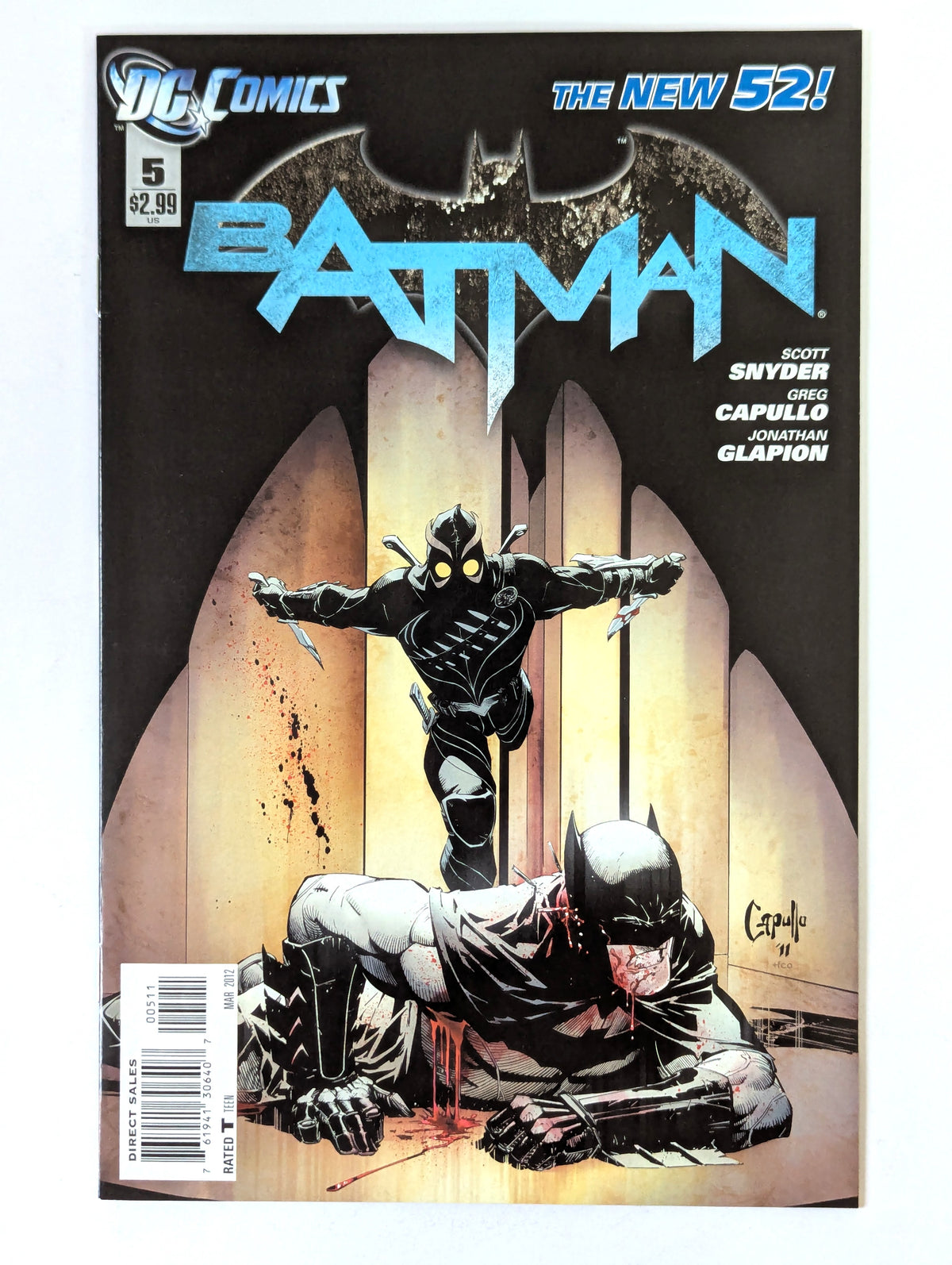 Batman #5 2011 Series DC Comic Book