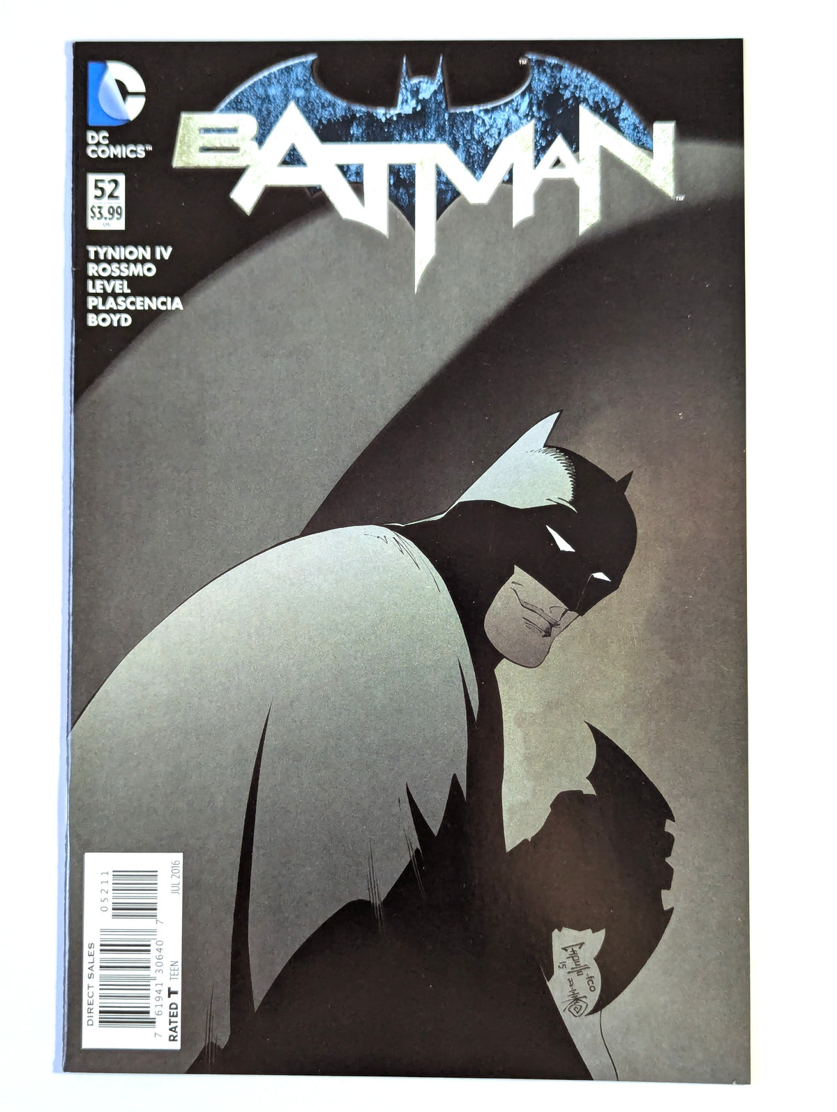 Batman #52 2011 Series DC Comic Book
