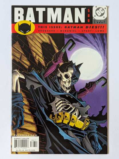 Batman #586 DC Comic Book