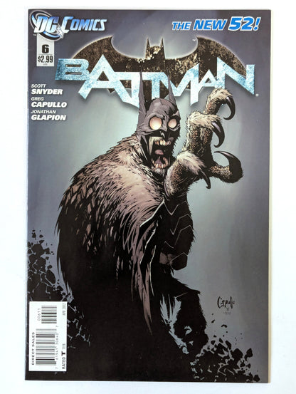 Batman #6 2011 Series DC Comic Book