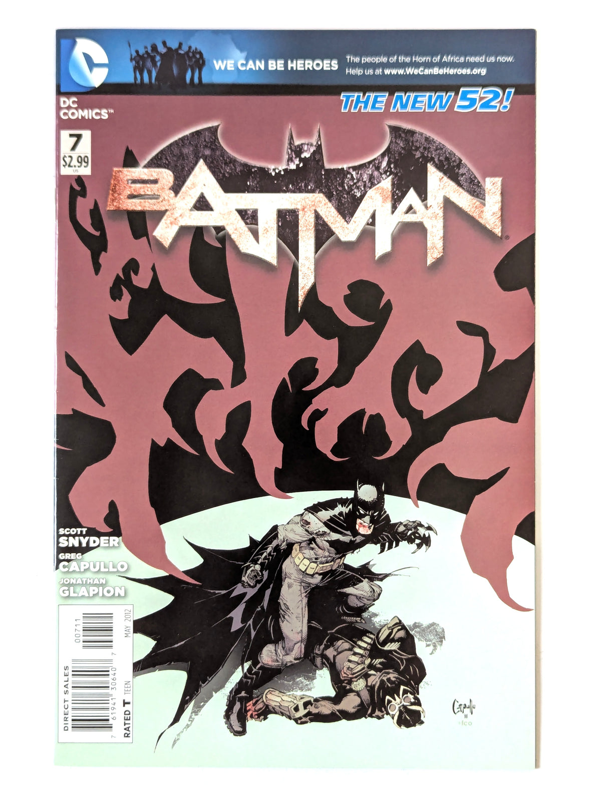 Batman #7 2011 Series DC Comic Book
