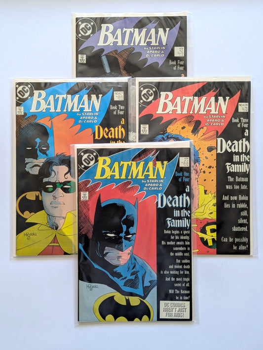 Batman a Death in the Family DC Comic Book Set