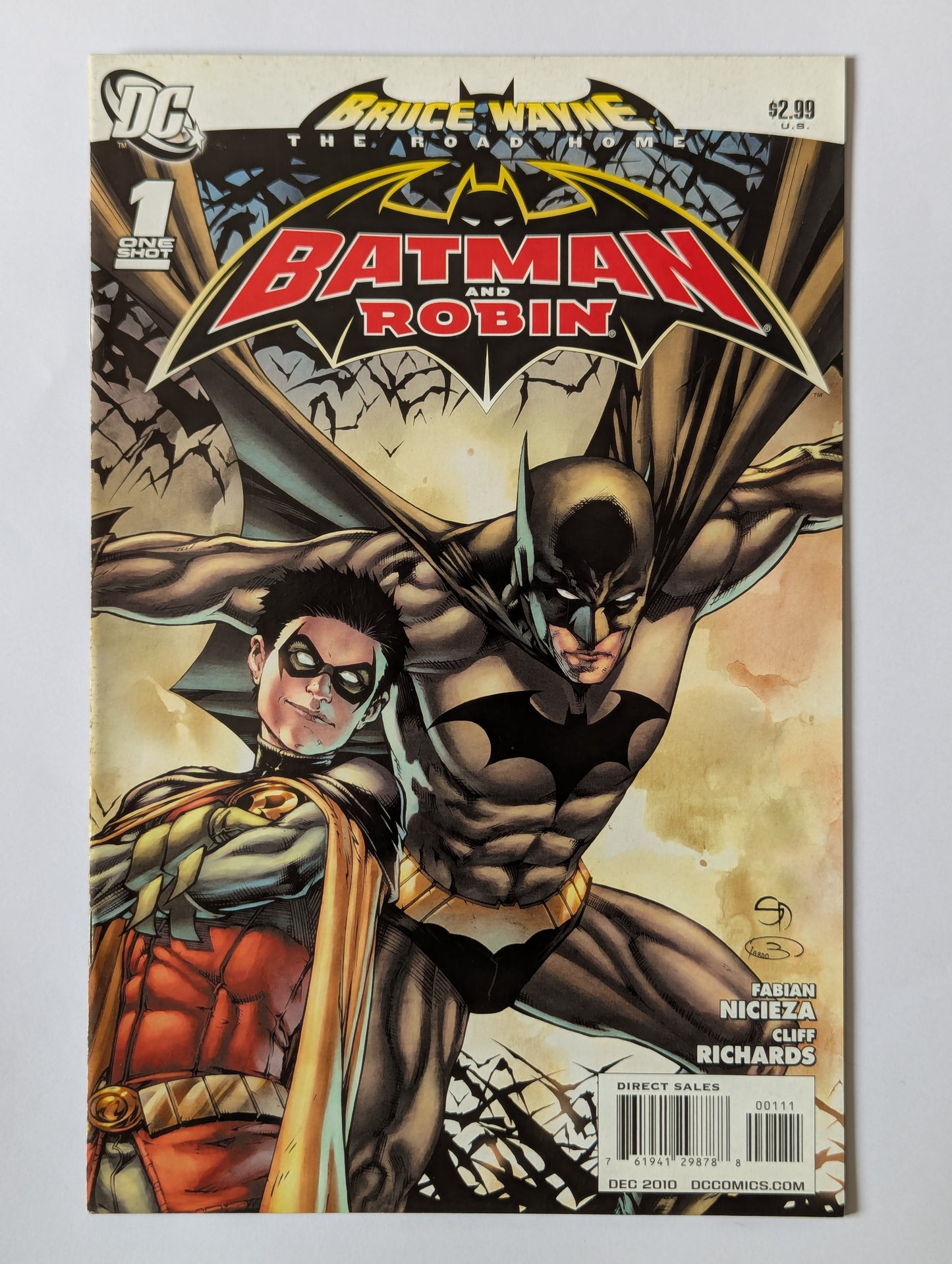 Bruce Wayne The Road Home Batman & Robin #1 DC Comic Book