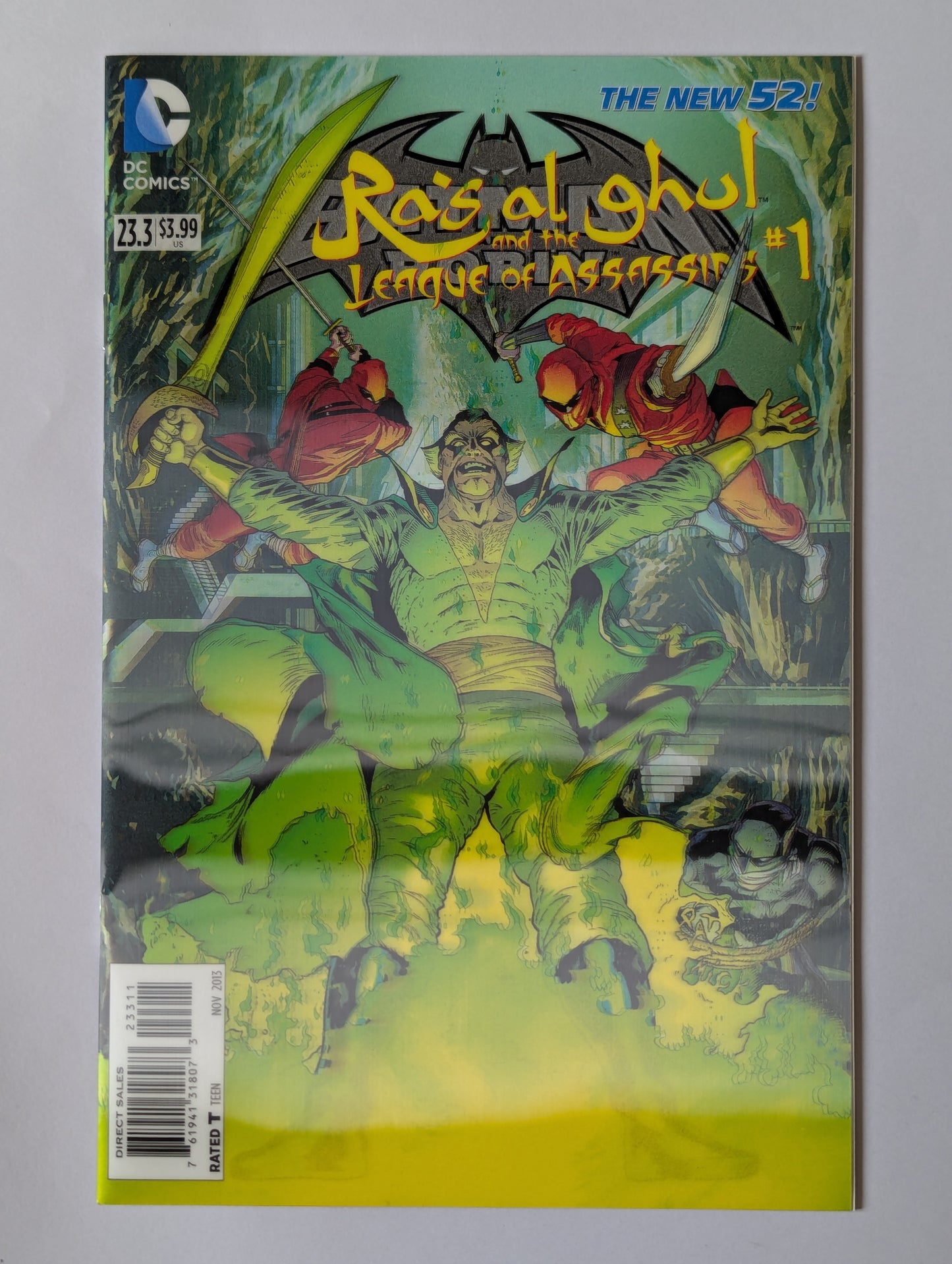 Batman & Robin #23.3 3D Variant DC Comic Book