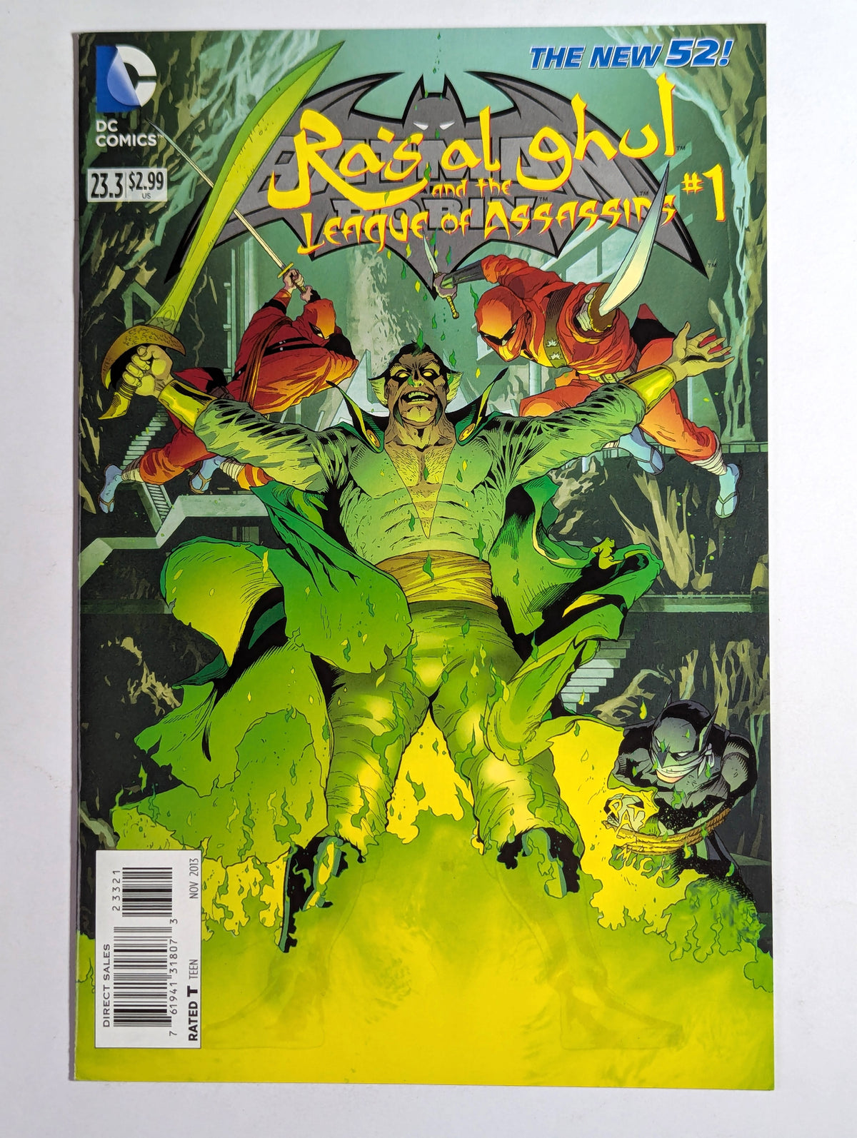Batman & Robin #23.3 2011 Series DC Comic Book