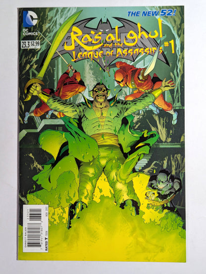 Batman & Robin #23.3 2011 Series DC Comic Book