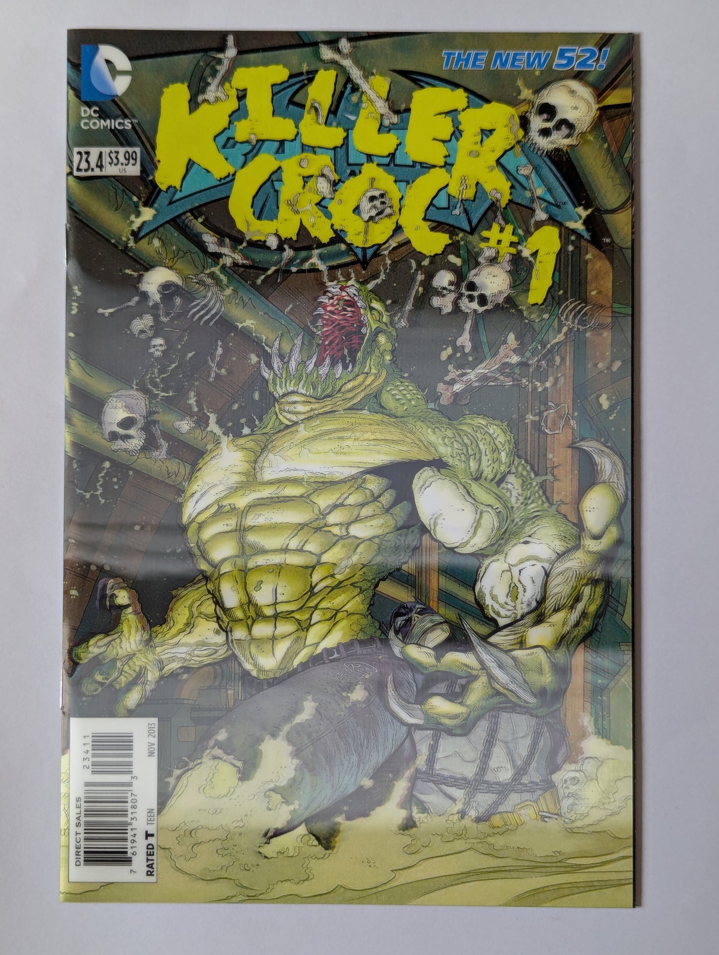 Batman & Robin #23.4 3D Variant DC Comic Book