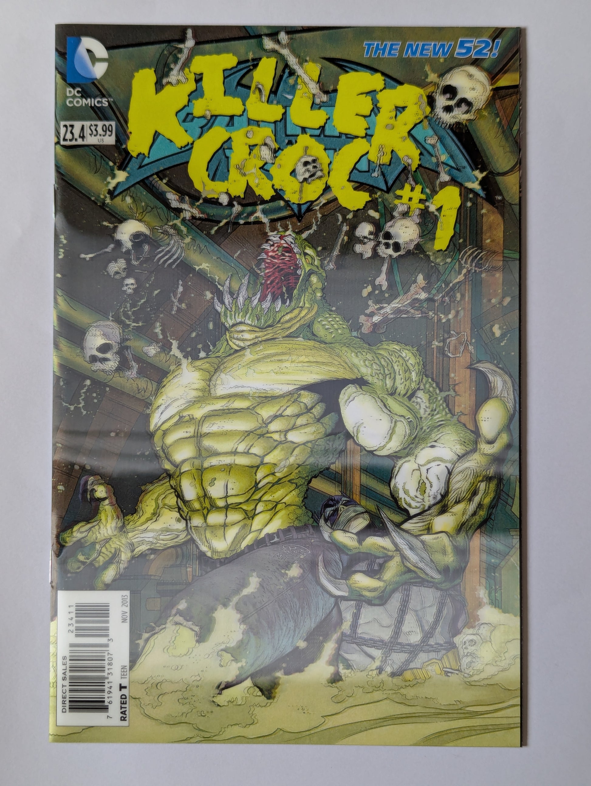 Batman & Robin #23.4 3D Variant DC Comic Book