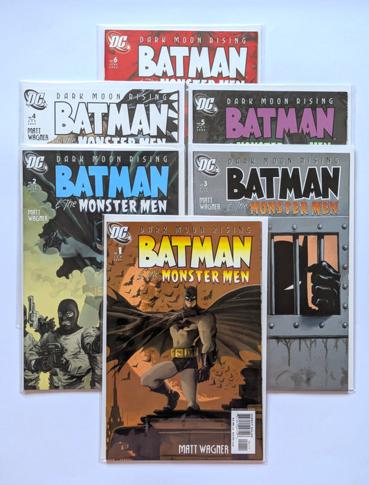 Batman and the Monster Men DC Comic Book Series Set